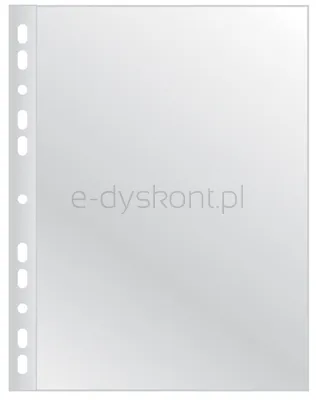 Koszulki Na Dokumenty Q-Connect, Poszerzane, Pp, A4, Krystal, 60Mikr., 50Szt.