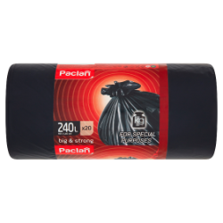 Paclan Big&Strong Worki Na Śmieci 240L 20 Szt.