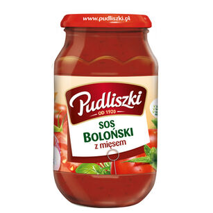 Pudliszki Sos Boloński Z Mięsem 450G.