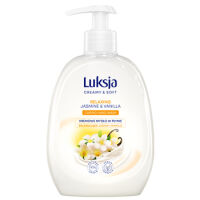 Luksja Mydło W Płynie Creamy & Soft Kremowe Jaśmin i Wanilia 500 ml