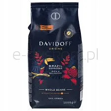 Davidoff Kawa Ziarnista Origins Brazil 1000g