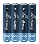 Baterie MEDIARANGE Premium Alkaine, Micro, LR03, 1,5V, blister, 4 szt. - 2