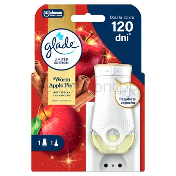 Glade Electric Scented Oil - Warm Apple Pie Elektryczny Odświeżacz Powietrza 20Ml