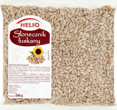 Helio Słonecznik Łuskany 500 G