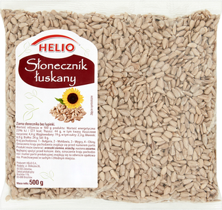 Helio Słonecznik Łuskany 500 G 