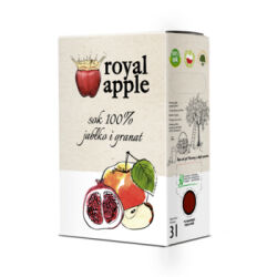 Royal apple Sok jabłkowy z granatem 3l