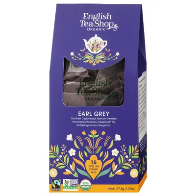 Herbata EARL GREY 15 piramidek 37,5g BIO