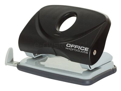 Office Products Dziurkacz Dziurkuje Do 20 Kartek, Plastik, Czarny