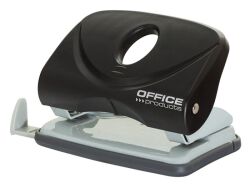 Office Products Dziurkacz Dziurkuje Do 20 Kartek, Plastik, Czarny