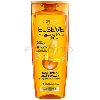 L'Oréal Paris Elseve Magiczna Moc Olejków Szampon Odżywczy do włosów suchych 400 ml