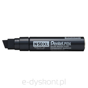 Pentel Extra gruby marker ze ściętą końcówką N50XL - czarny x 1