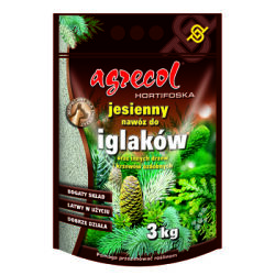 Hortifoska Jesienny nawóz do iglaków oraz innych drzew i krzewów ozdobnych 3kg Agrecol