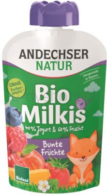 Andechser Deser Jogurtowy Wieloowocowy Bio 100 G