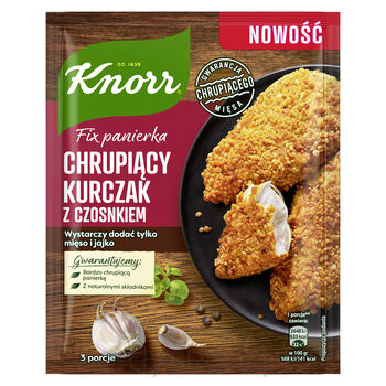 Knorr Fix Panierka Chrupiący Kurczak Z Czosnkiem 70G