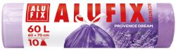 Alufix Worki na śmieci, lawendowe, HDPE, 60l, 10 szt., fioletowe