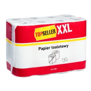 Topseller Xxl Papier Toaletowy 2-Warstwowy 24 Rolki