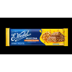 Wedel Czekolada Mleczna Z Karmelizowanym Ryżem Preparowanym 230G