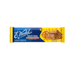Wedel Czekolada Mleczna Z Karmelizowanym Ryżem Preparowanym 230G