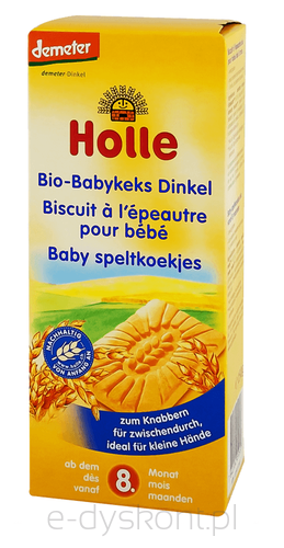 Herbatniki Orkiszowe Od 8 Miesiąca Demeter Bio 150 G - Holle [BIO]