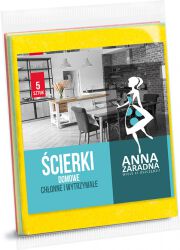 Ścierki Domowe Anna Zaradna, 5 Szt., Mix