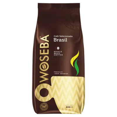 Woseba Kawa Ziarnista Cafe Brasil Palona 1000G