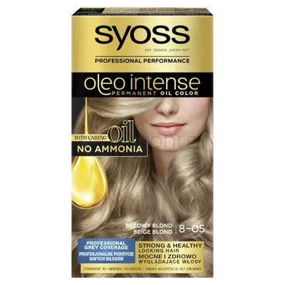 Syoss Oleo Krem Koloryzujący Beżowy Blond 8-05
