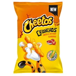 Cheetos Crunchos Cheese and Ketchup 165g
