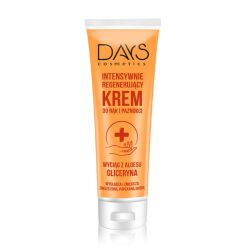 Days Cosmetics Krem Do Rąk I Paznokci Intesywnie Regenrujący, Wyciąg Z Liści Aloesu I Gliceryna, 125 Ml