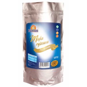 Balviten Mąka Ryżowa 500G. Produkt Bezglutenowy