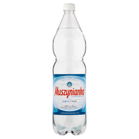 Muszynianka Naturalna woda mineralna częściowo odgazowana, wysokozmineralizowana 1,5 l