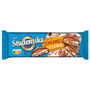 Studentska Czekolada Caramel  Cookies 235G