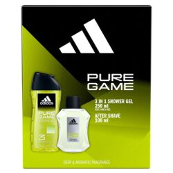 Adidas Woda Po Goleniu 100 Ml + Żel Pod Prysznic Pure Game 250 Ml