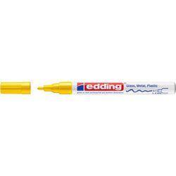 Edding Marker olejowy połyskujący e-751 1-2 mm, żółty [BIURO]
