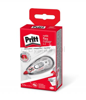 Pritt Korektor w taśmie REFILL FLEX, myszka, 4,2mm x 12m, pudełko, zawieszka