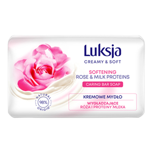 Luksja mydło w kostce Creamy Soft Kremowe Róża i Proteiny mleka 90 g