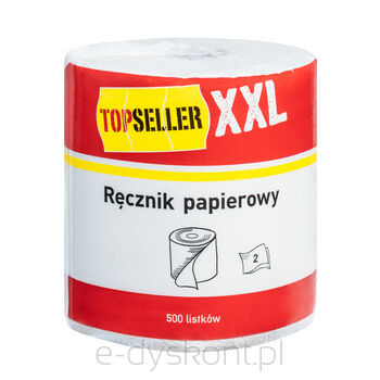 Topseller Xxl Ręcznik Papierowy 500 Listków 2-Warstwowy