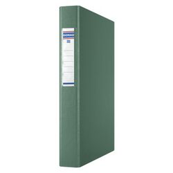 Donau Segregator ringowy PP, A4/2R/25mm, zielony