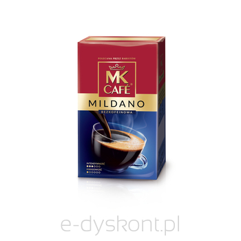 Mk Cafe Mildano Bezkofeinowa 250 G Kawa Palona Mielona