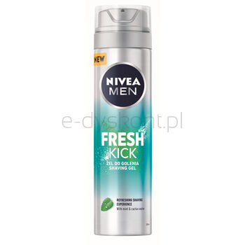 Nivea Men Żel Do Golenia Fresh Kick 200 Ml