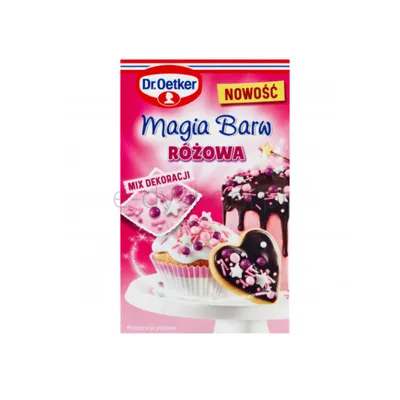 Magia Barw Różowa Dr Oetker 70G