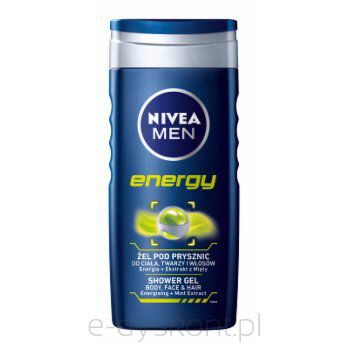 Nivea Żel Pod Prysznic Energy 250 Ml