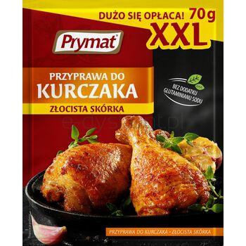 Prymat Przyprawa Do Kurczaka Złocista Skórka Xxl 70 G 