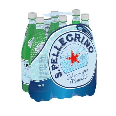 San Pellegrino Naturalna Woda mineralna gazowana 1 l SK