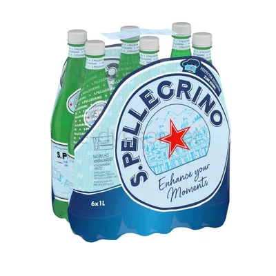 S.Pellegrino Naturalna woda mineralna gazowana 1 l