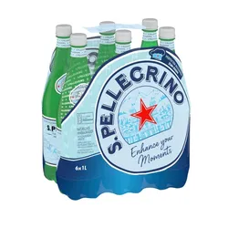 S.Pellegrino Naturalna woda mineralna gazowana 1 l