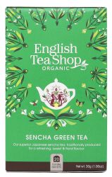 English Tea Shop Herbata Zielona Sencha (20X2) Bio 30 G