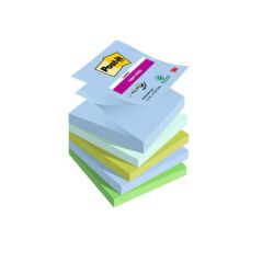 Post-It Bloczek Samoprzylepny Super Sticky Z-Notes (R330-5Ss-Oas), 76X76Mm, 5X90 Kart.