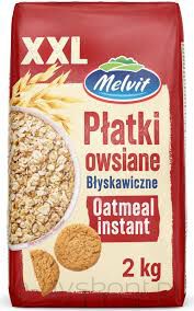 Melvit Płatki owsiane błyskawiczne 2kg XXL