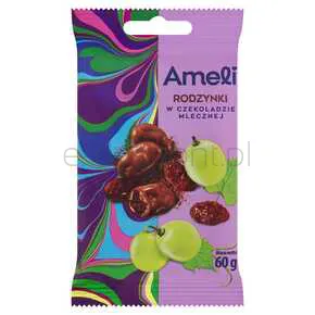 Rodzynki W Czek.Mlecznej Ameli 60 G