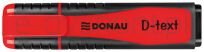 Donau Zakreślacz Fluorescencyjny D-Text, 1-5Mm (Linia), Czerwony  - 2